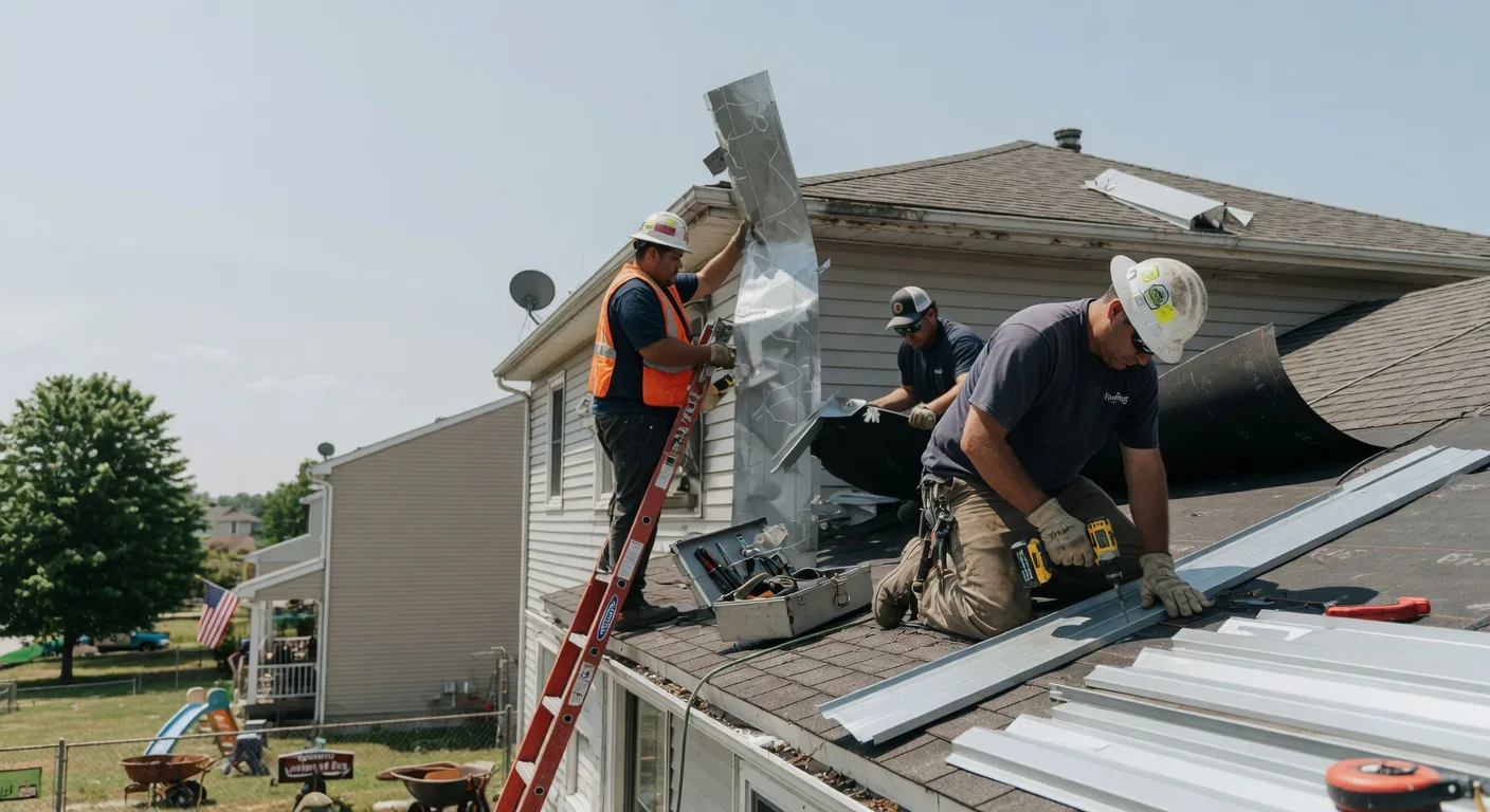 Metal Roof Repair in Maryland Line, MD